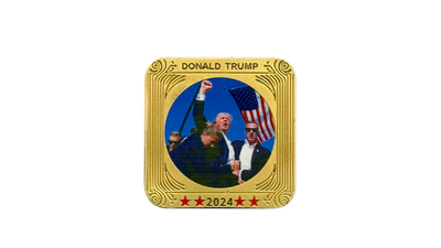 Trump Assassination Square Coin