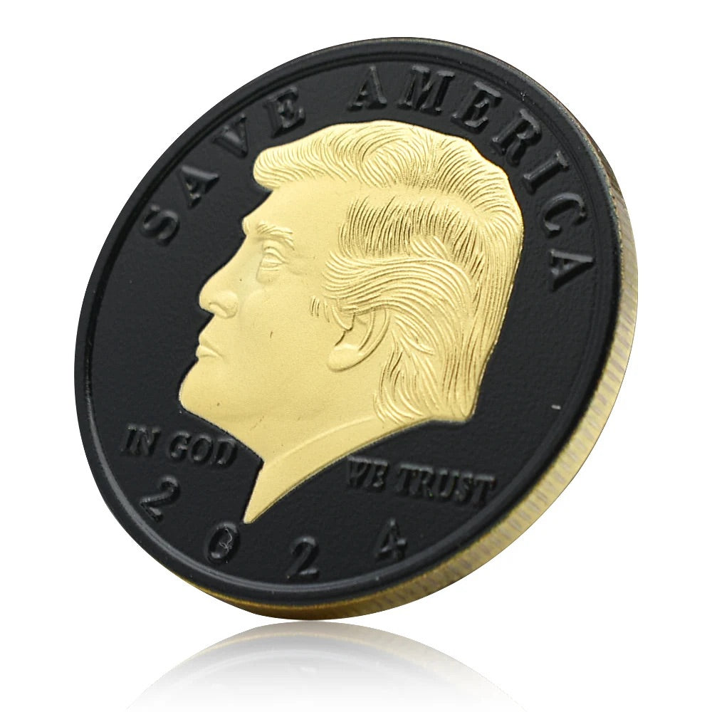 Trump black coin