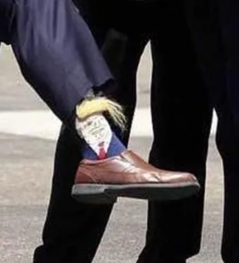 Trump Hair Socks