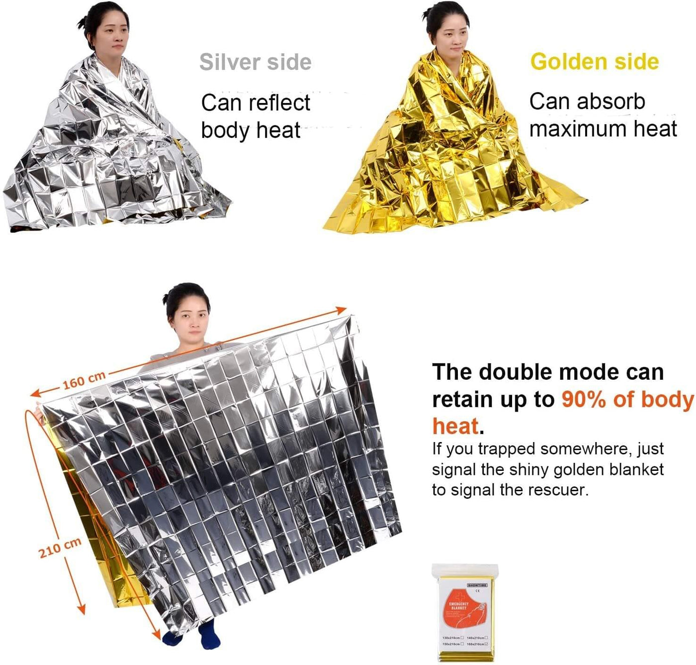 Gold Survival Blanket